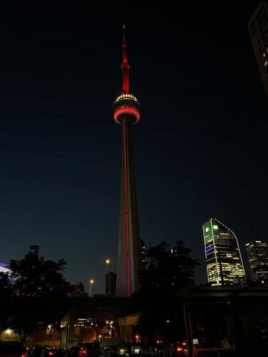 cn tower - a night to remember