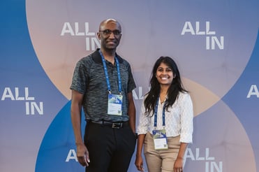 One with my Mentor , Source: All in event photography