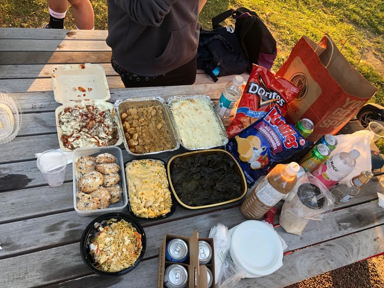 Picnic Spread at York University 