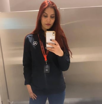 My first day at Mercedes Benz