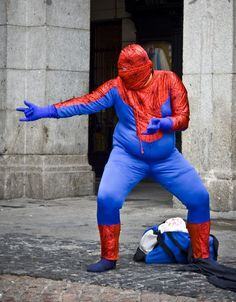 funny spider man
