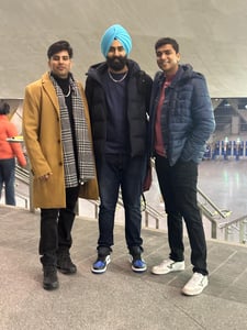image with friends