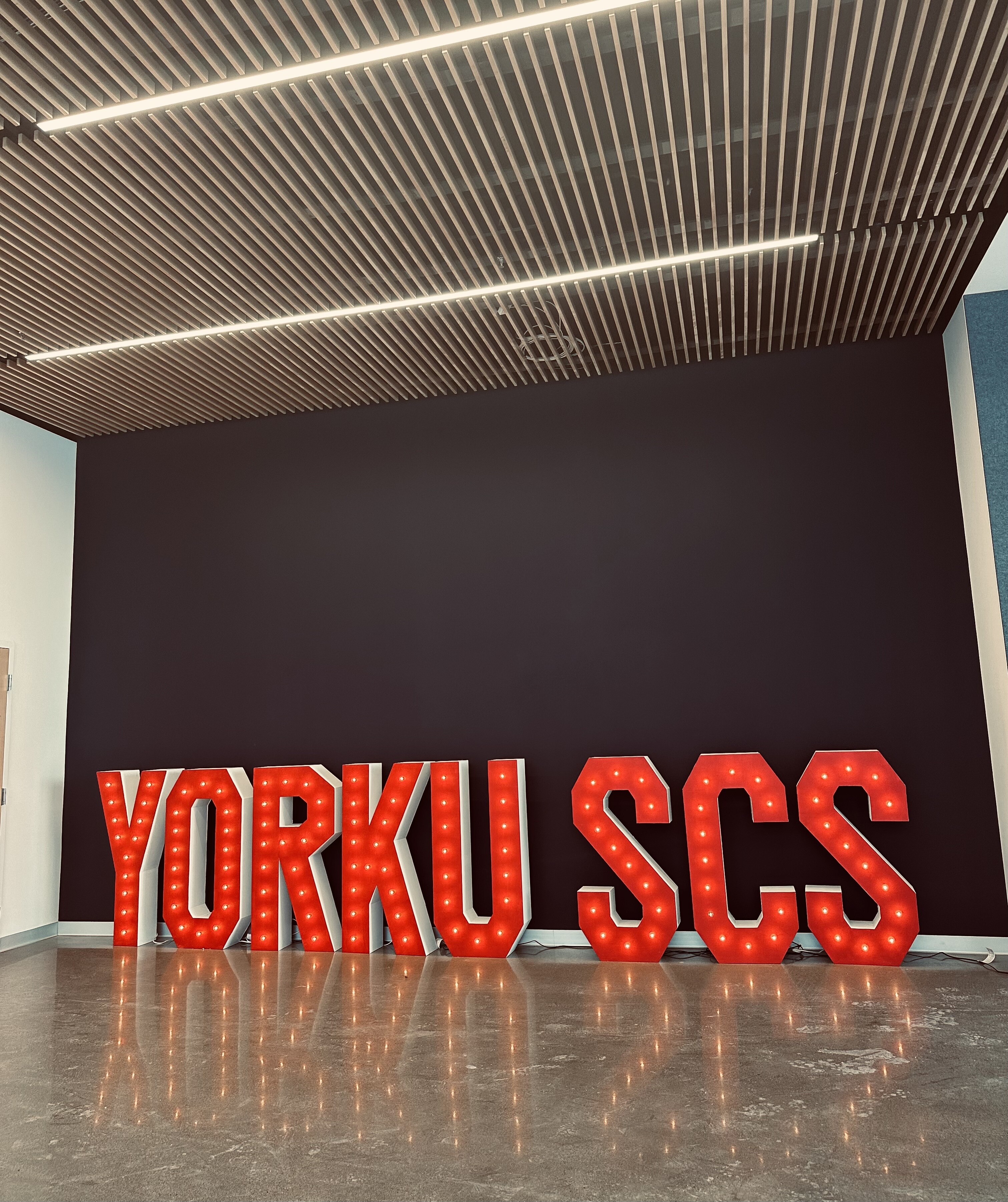 York University SCS Sign