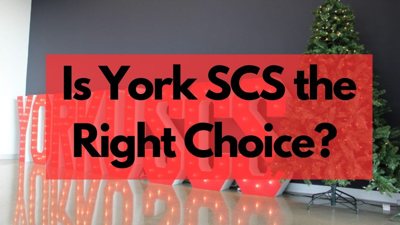 Is York SCS the right choice?