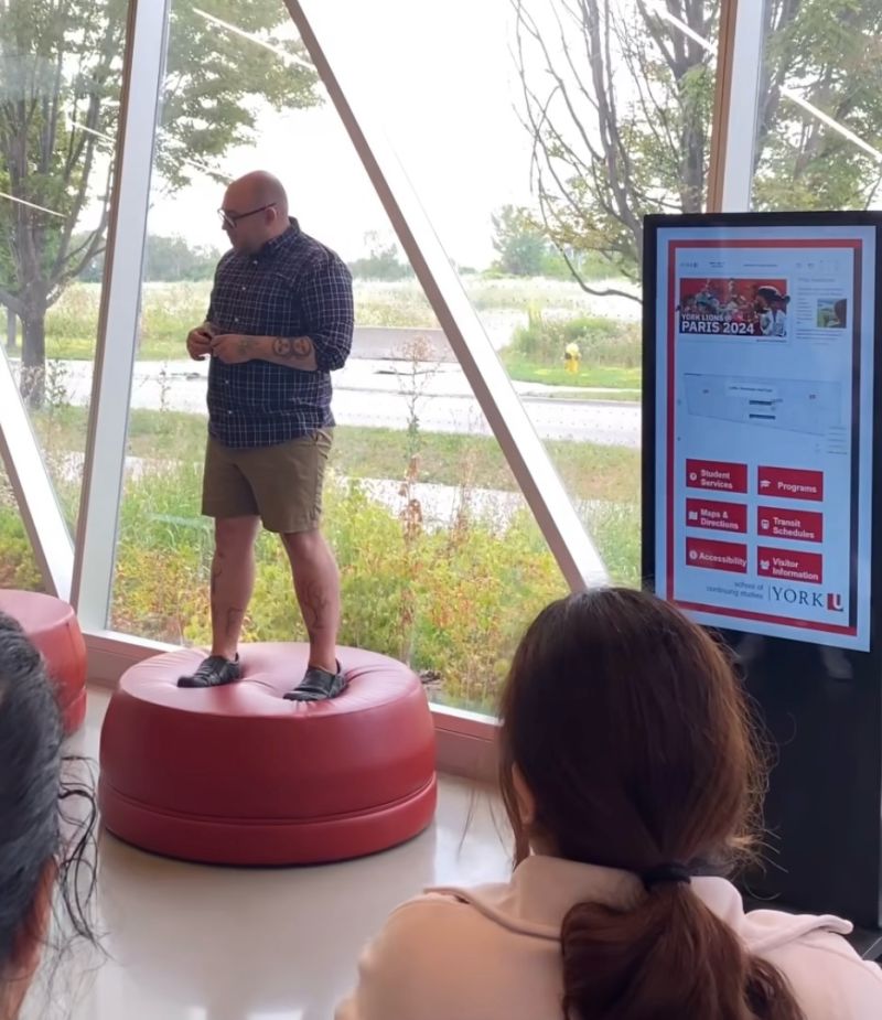 An Innovative Method for Teaching in York University