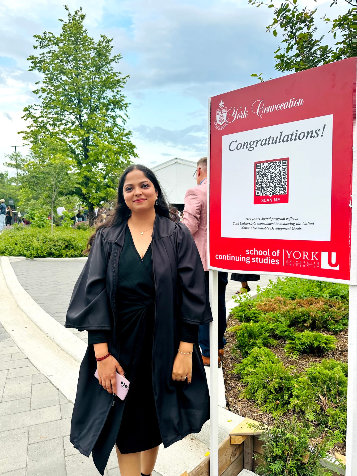 Celebrating Graduation at York University 
