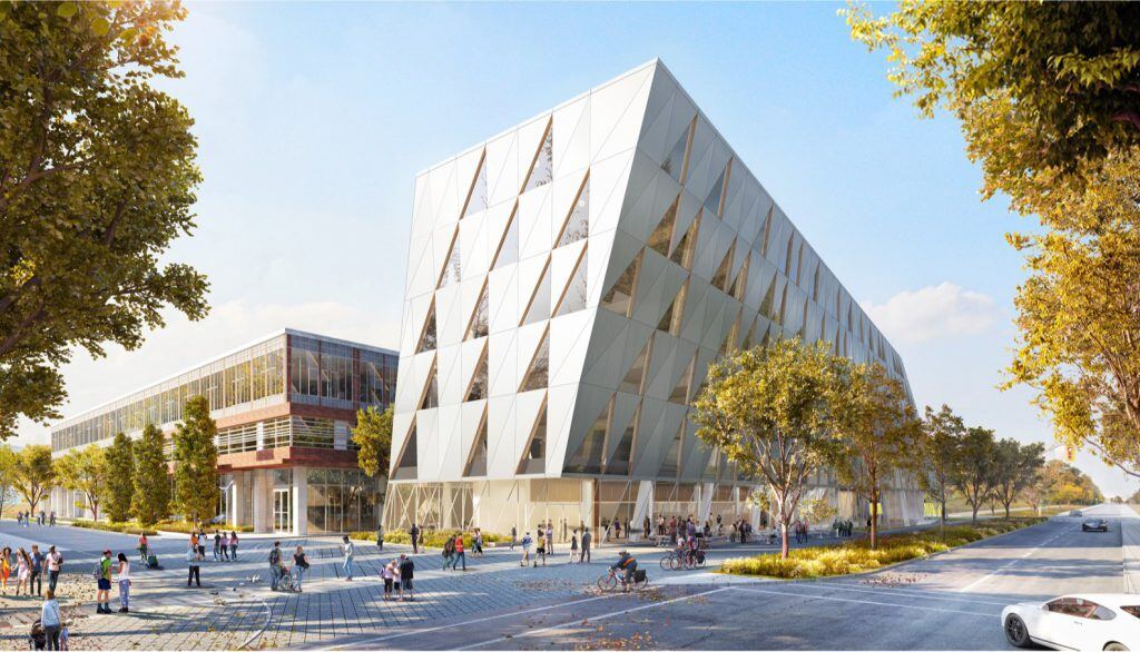  An image showing the exquisite York SCS campus building